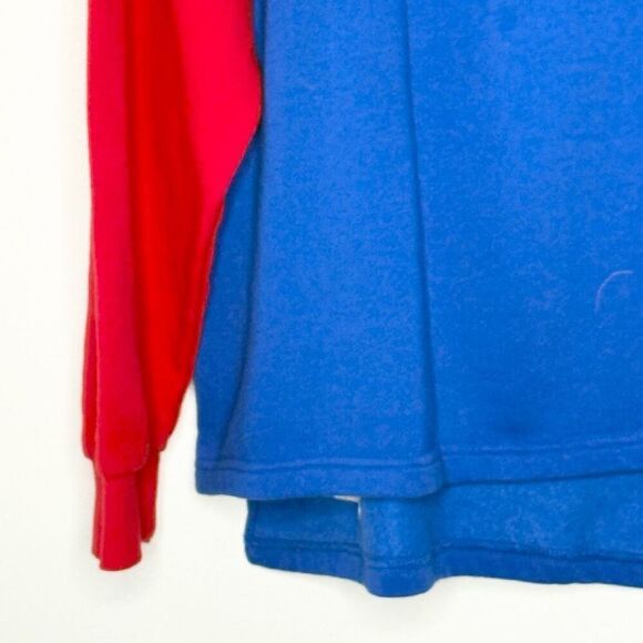 Mitchell & Ness Embroidered Red Blue Patriots Hoodie - Unisex L - Picture 8 of 15